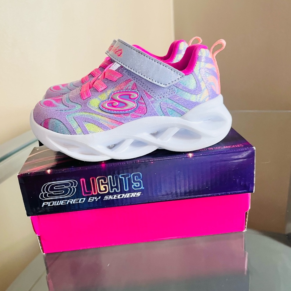 Sketchers Twisty Glow Light up Shoes